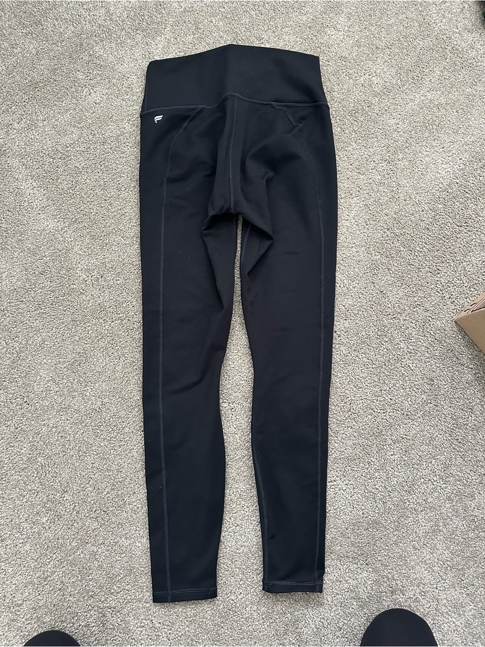 Fabletics Black High-Rise Kids' Athletic Leggings